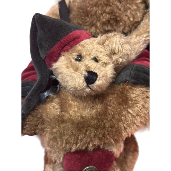 Vintage Plush Christmas Boyd Bear Papa and Noelle Set - Picture 8 of 12